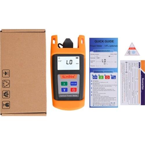 KOMSHINE KPM-25 Fiber Optic Power Meter Dector OPM FTTH Cable Tester SC with -50+26dB