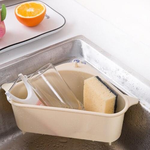 Kitchen Multifunctional Storage Rack Sink Organizer Multi Purpose Washing Bowl Sponge Drain Rack Kitchen Creative Drain Basket