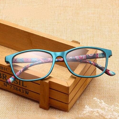Retro Reading Glasses 1.5 Leesbril Resin Progressive Glasses Frame Eyeglasses Women Computer Glasses Men Gafas De Lectura