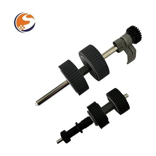 PA03540-0001 PA03540-0002 Brake & Pick Roller + axle for Fujitsu Fi-6130 Fi-6130Z Fi-6230 Fi-6140 Fi-6240 Fi-6125 Fi-6225 IX500