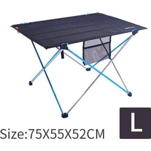 Travel Portable Foldable Table Camping Outdoor Furniture Computer Bed Tables Picnic Aluminium Alloy Ultra Light Folding Desk