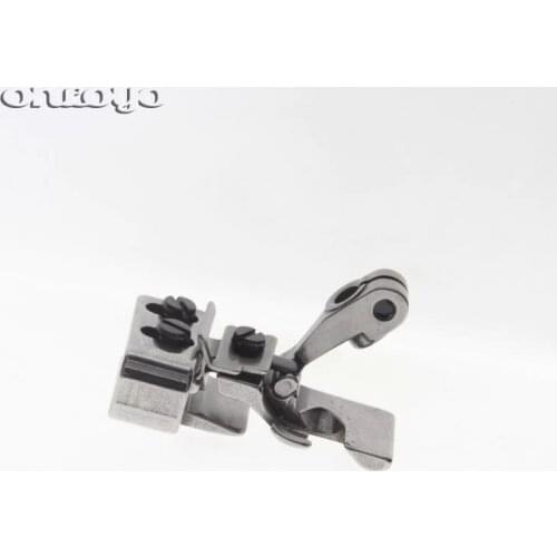 Industrial Sewing Machine Spare Parts And Accessories Curling Wrinkle Presser Foot For Pegasus 747 Overlock Machine