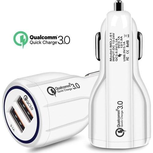 TWISTER.CK QC 3.0 3.1 USB Quick Charge Phone Car Charger Adapter For all Phone Mobile Drop Shipping