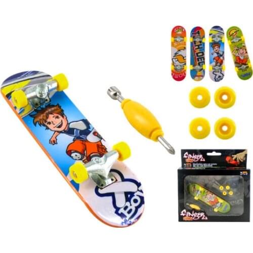 Mini fashion fingerboard gifts finger play skate board toys for kids