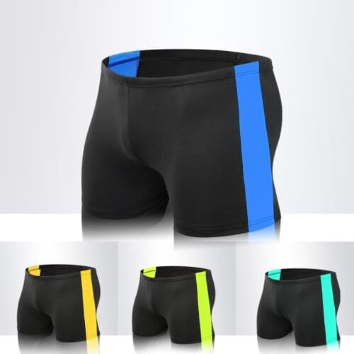 Mens Swim Trunks Sexy Swimwear Men Swimming Surf Bathing Suit Boxer Briefs Shorts Menssexi Swimsuit 2021