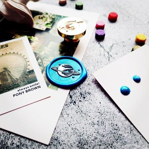 Galaxy Space universe Starry sky Wax Seal Stamp,Wax Seal Stamp Kit,patry invitation seals