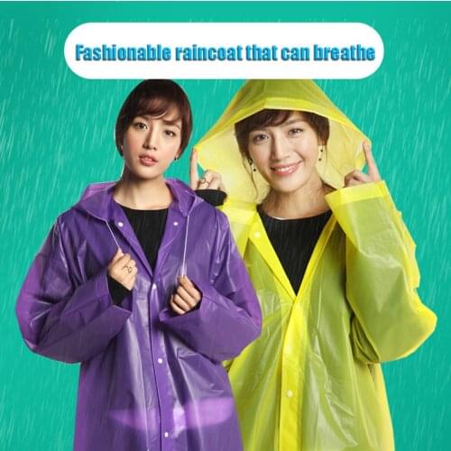 Raincoat Women Men Impermeable Thickened Waterproof Raincoat Tourism Outdoor Hiking Rain Poncho Raincoat Hooded Rain Coat