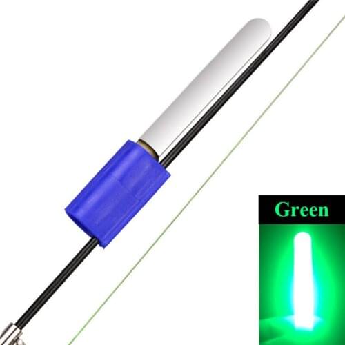 Fishing Luminous Stick Night Fishing Green Light Stick Waterproof Electronic Glow Stick Fishing Rod Fishing Float Bobbers Tackle