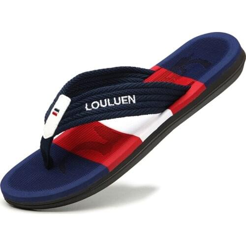 High Quality Brand Non-slip Flip Flops Men Summer Beach Slippers Men Fashion Breathable Casual Men Slippers Summer Outdoor