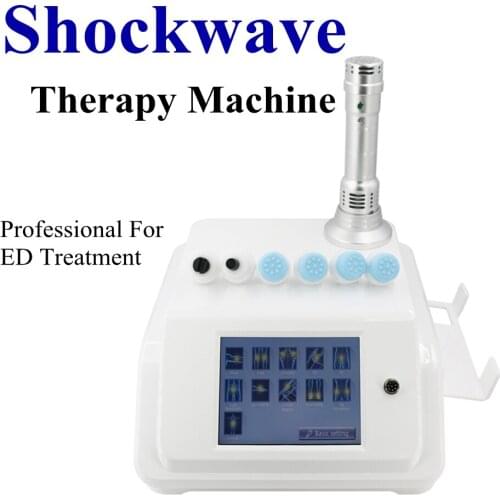 Shockwave Therapy Machine For Shoulder Pain ED Treatment Shock Wave Equipment Relieve Muscle Relax Physiotherapy Massager