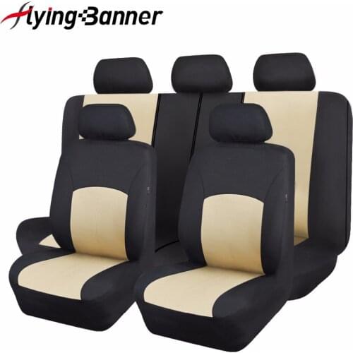 9pcs Universal Car Seat Covers Accessories Auto Seat Cover for Lada Volkswagen Red Blue Gray Yellow Green Car Seat Protector