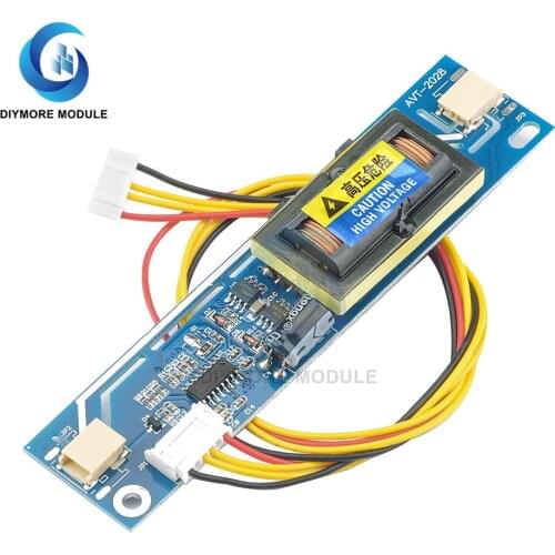 Universal CCFL Inverter Laptop LCD Backlight Monitor Module 10V-28V VCC GND NC ON/OFF Interface For LCD Screen 10-26 inch