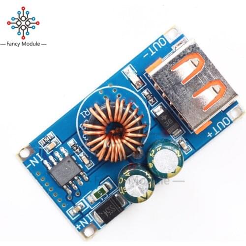 Mobile Phone USB DC Step-Down Module 12V 24V To QC2.0 QC3.0 Fast Charging Board For Apple Huawei FCP Samsung AFC Quick Charger