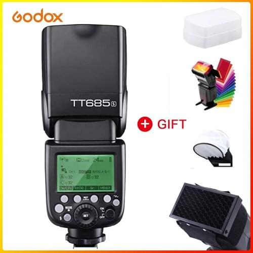 Godox TT685 TT685C TT685N TT685S TT685F TT685O TTL HSS Camera Flash Speedlite Trigger for Canon Nikon Sony Fuji Camera