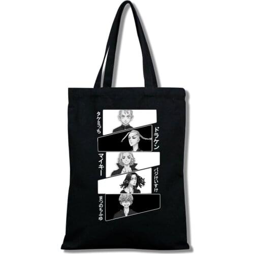 Hanagaki-Takemichi Manjiro Handbag for Women, Casual Elegant Canvas Shoulder Bag for Shopping