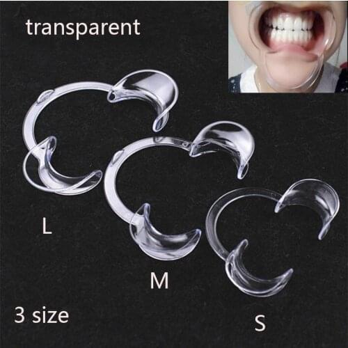 5pcs /set Dental Mouth Opener C Shape Mouth Gag Dental Orthodontic Tool Intraoral Cheek Lip Retractor Mouth Spreader Lip Opener