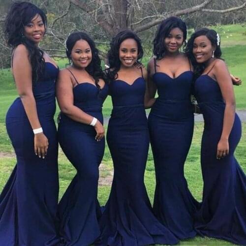 Royal blue bridesmaid dresses cheap price sweetheart mermaid wedding guest dresses