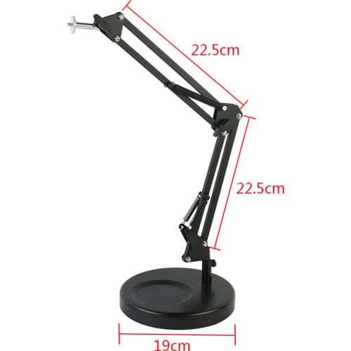 Webcam Cantilever Hanger Holder Adjustable Boom Arm Desktop Stand Video Microscope Camera Bracket