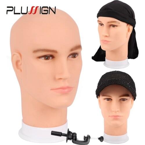 2021 Hot!!Male Head Model Dummy Hat Scarf Head Mannequin Men Male Face For Hat Glasses Display Model Two Color Available