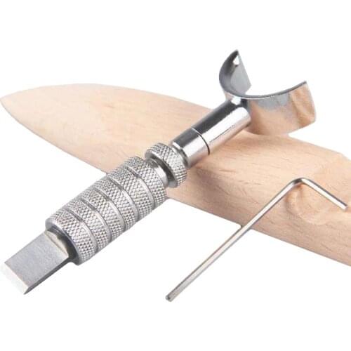 KAOBUY New Stainless Steel 360 Degrees Rotating Leather Engraving Knife DIY tanned Trenching Device Craft Carving Cutting Tools