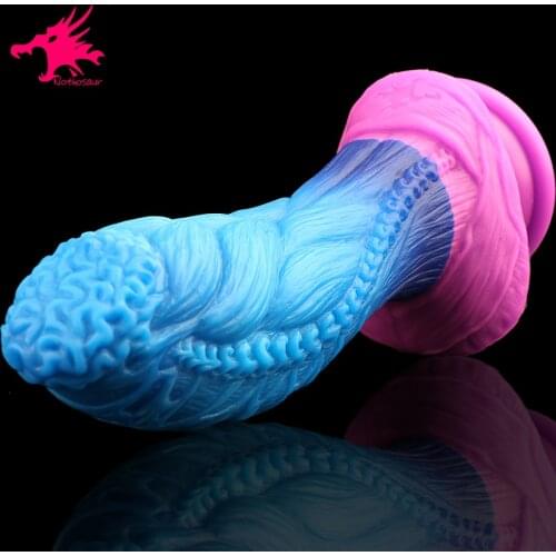 Nothosaur Huge Anal Plug Sex Toys Butt Animal Fantasy Dildo Massage Penis For Men Women Anus Stimulator Big Anal Beads 18