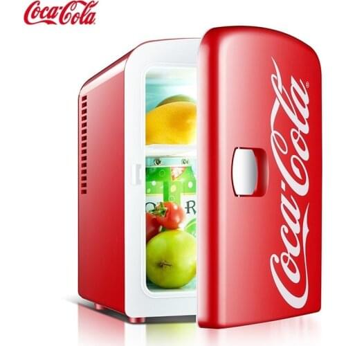 4L Portable Fridge Mini Fridges Heladera Small Fridge Vehicle Refrigerator Mini Refrigerator Cold and Heating Box 12V/220V