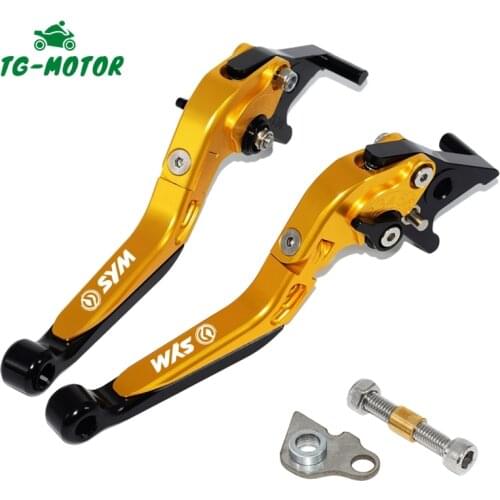 TG-Motor With LOGO SYM Parking Locking Function Levers For SYM CRUISYM 300 2017 2018 2019 2020 Motorcycle Brake Clutch Levers