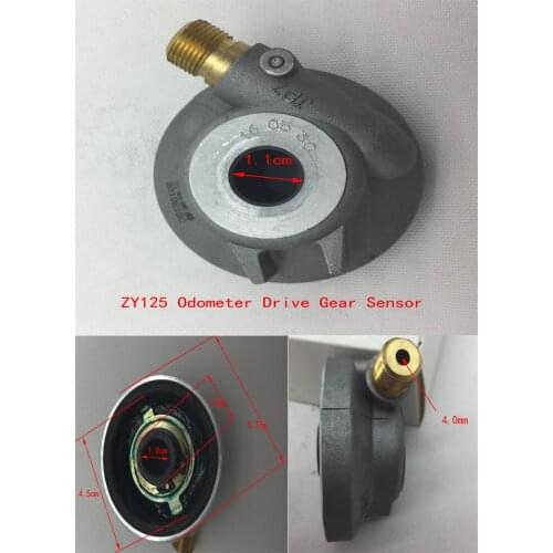 A484 Motorcycle Odometer Speedometer Drive Gear For Yamaha ZY125 125cc YBR125 RS100 JOG100 JYM 2002-2013