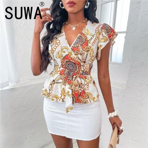 Женские футболки SUWA China At AliExpress