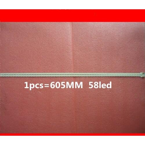 2Pieces/lot For Sony LTY550HQ04 Led TV Backlight Strip LJ64-03374B 2012SLS55 7030 58 L/R REV1.2 605mm 58LED