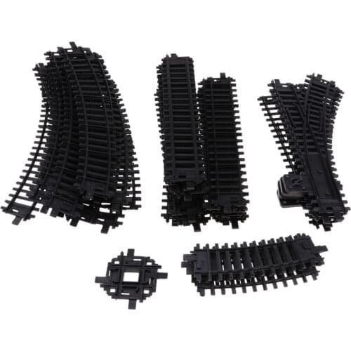 41x/Set 1:87 HO Guage Model Railroad Train Rail Way Tracks Oval Layout Scene