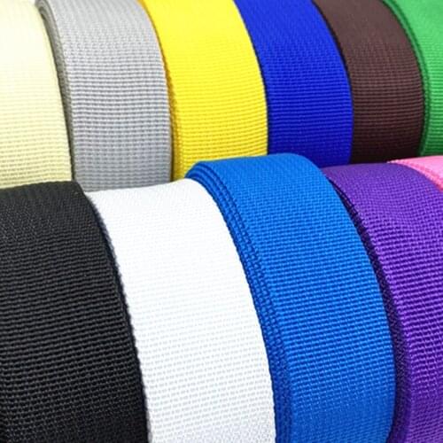 5 yards 30mm Canvas Ribbon Belt Bag Webbing Nylon Webbing Pet Webbing Knapsack Strapping Sewing Bag Belt Accessories #RoLi