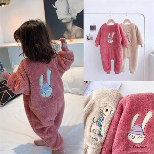 Baby Childrens Blanket Sleepers Clothes Pajamas Set Winter Cartoon Fleece Kids Sleepwear For Boy Girl Onesies Homewear Costumes