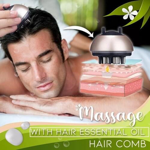 Scalp Head Massage Comb Portable Deep Scalp Massager Brushes Scalp Applicator Comb for Hair Care SK88