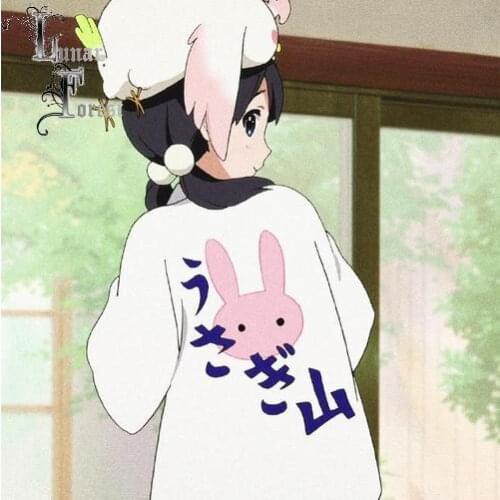 Kyoto Animation Tamako Market 3D Printing Japanese Kimono Haori Yukata Cosplay Summer Casual Cool Short Sleeve Streetwear