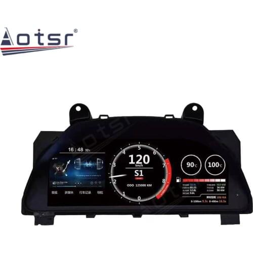 For Toyota Reiz 2010+ Linux Car LCD Instrument Screen Panel Replacement Dashboard multifunctional Intelligent Cluster CockPit