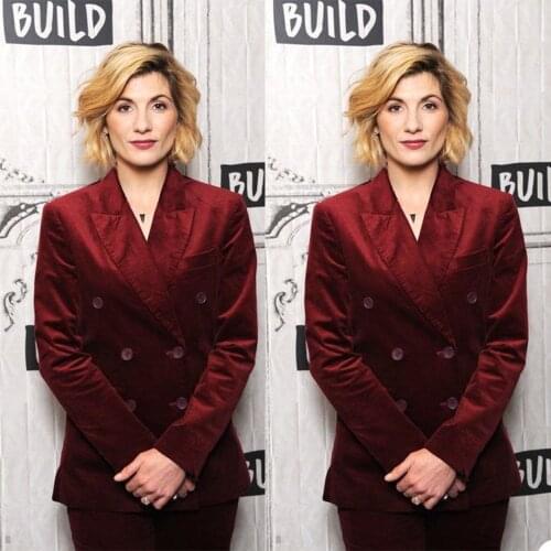 Fashion Winter Velvet Mother of the Bride Pants Suits Women Ladies Formal Evening Party Tuxedos Formal Work Wear For Wedding