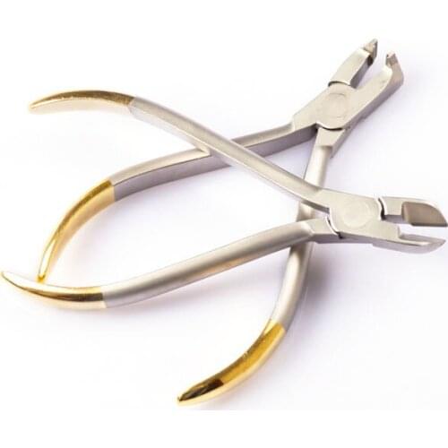 New Dentist Pliers Distal End Cutter Dental Filaments Tungsten Carbide Inserts Brand Jaws Arch Cutting Orthodontic Instruments