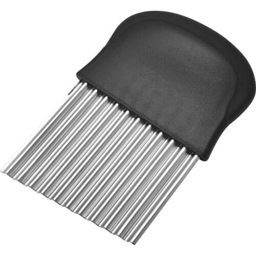 Stainless steel wave knife potato cutting kitchen cutter wolf tooth potato knife kitchen tool potato chip knife kitchen gadgets