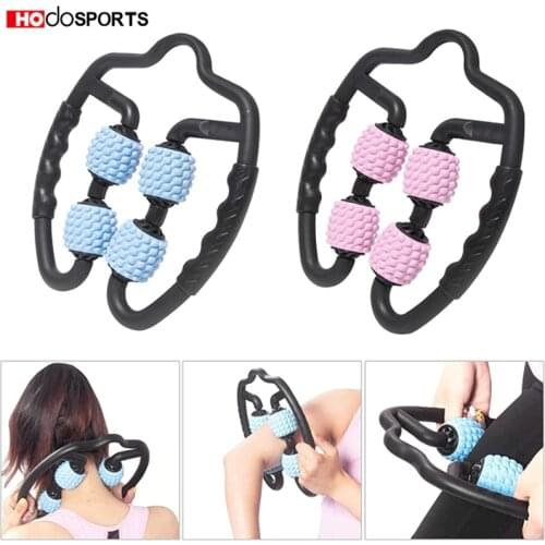 Foam Roller Muscle Relaxer Arm Massage Roller Calf Ring Leg Relax Muscle Stress Relief Yoga Fitness Aids Used To Relieve Stress