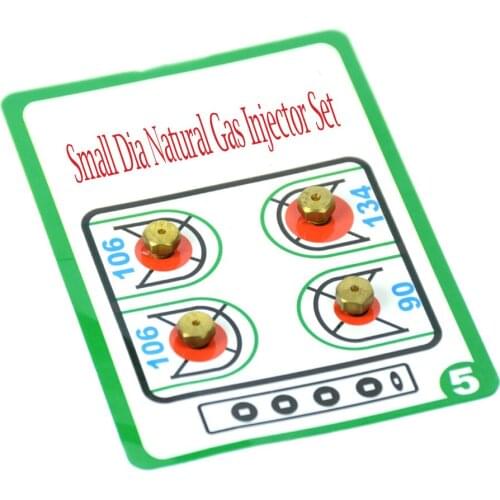 Universal Small Dia Natural Gas Injector Set - 7MM