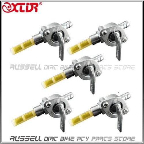 X5 Petrol Gas Fuel Tank Petcock Tap Switch 2 Stroke Pocket Bike Mini Moto Dirt Bicycle Motorized