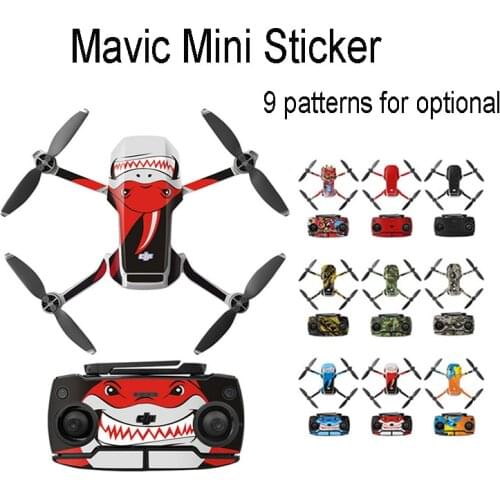 Protective Film PVC Stickers for Mavic Mini Remote Controller Decals Full Cover Skin Sticker Set for DJI Mini Drone Accessories