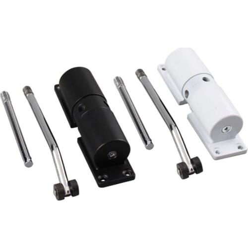 1Pcs Simple Door Closer Automatic Door Closer Spring Hinge Cushioning Invisible Closer Household
