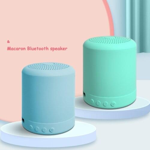 1pc Small Bluetooth Speaker Hi-Res 300M Audio Extended Bass Treble Wireless HiFi Portable Speaker High Bass Speaker Soundbar