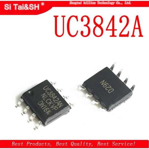 10PCS UC3842A SOP8 UC3842 SOP UC3842B SOP-8 SMD new and original IC