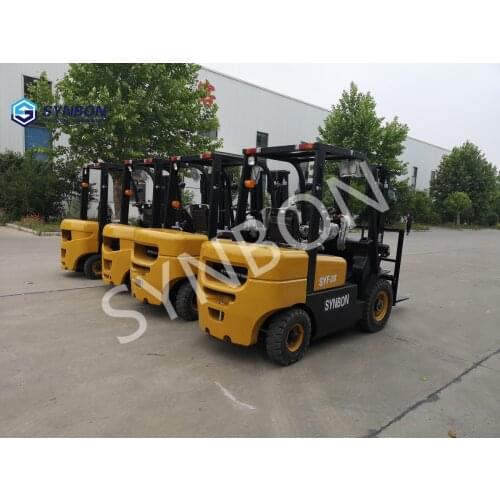 SYNBON 2ton forklift truck Diesel natural gas electric forklift CE certification storage equipment Lifting machinery SYF20