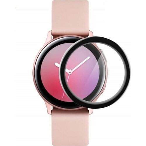 3D Soft Screen Protector for Samsung Galaxy Watch Active 2 40mm 44mm Full Cover Protective Film (No Tempered Glass)