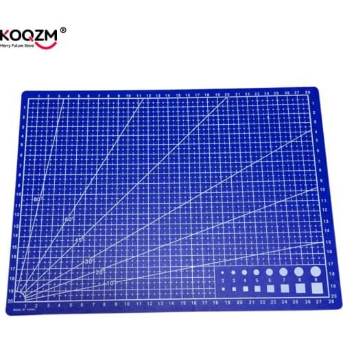 30*22cm Cutting Mats A4 Grid Double-sided Plate Design Engraving Model Mediated Knife Scale Cut Cardboard School Office Supplies