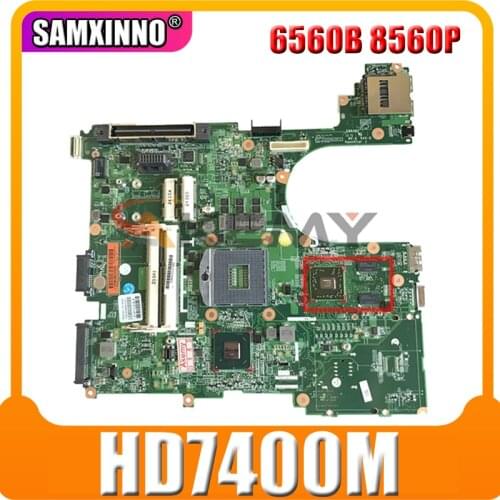 AKemy Laptop motherboard For HP EliteBook 6560B 8560P Mainboard 646963-001 646963-501 0105FM00 QM67 HD7400M 216-0809024